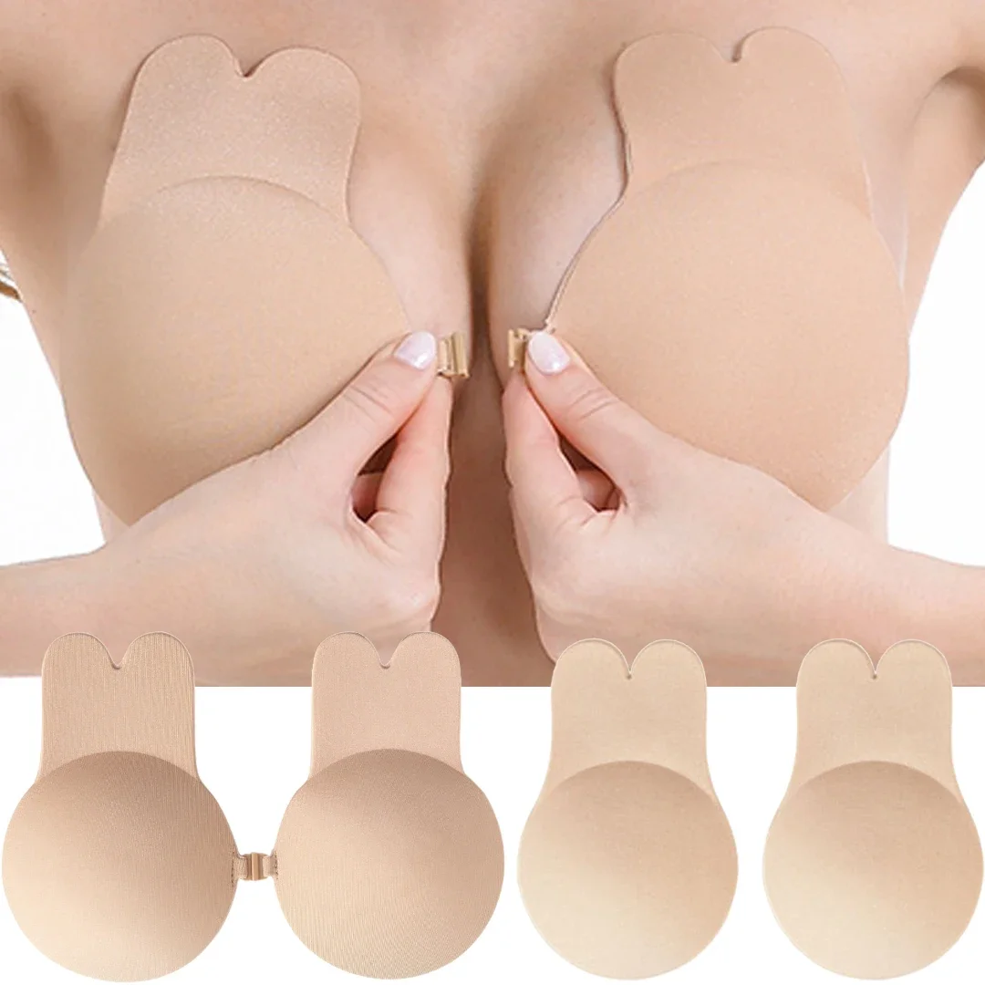 Silicone Bra Adhesive - Silicone Push Up Adhesive Bra Front