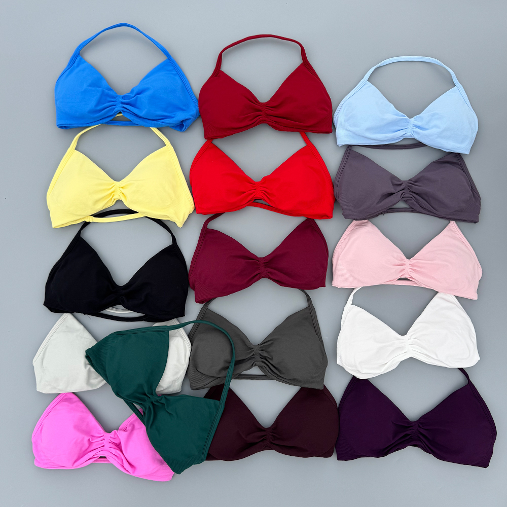 Seamless Underwear Women - AURA IMPACT Strappy Bra Gym Top