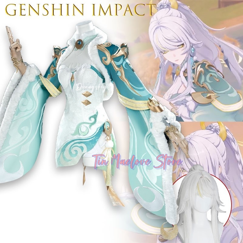 Genshin Impact Adeptus Zibai W - Robe Silk Women reseña y precio
