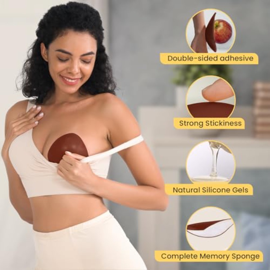 Double Sided Sticky Bra Insert - Silicone Bra Adhesive reseña y precio