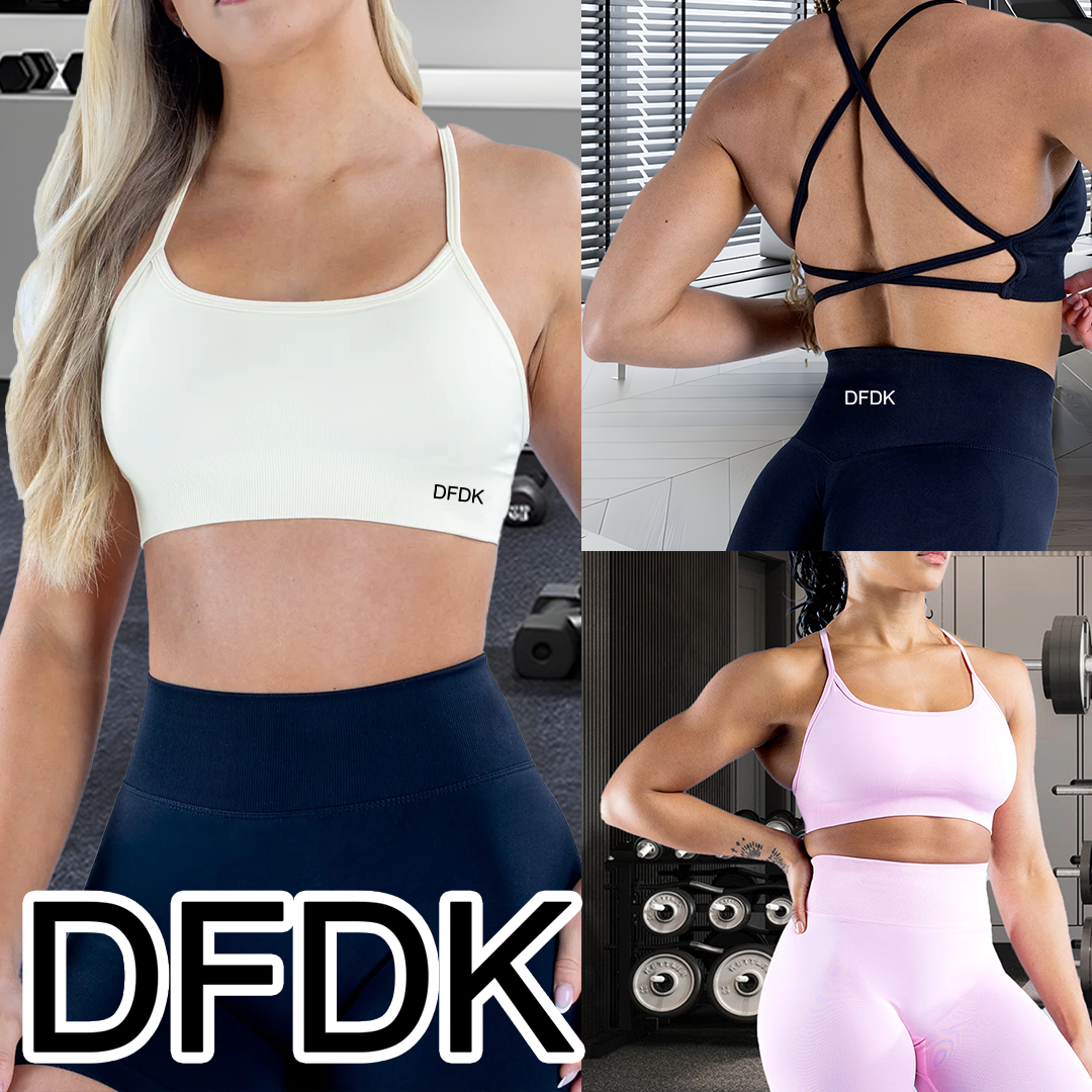 DFDK Sexy Cross Back Yoga Bra  - Push Up Bra Padded reseña y precio
