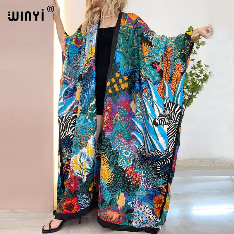 WINYI Africa Middle East kimon - Robe Silk Women reseña y precio