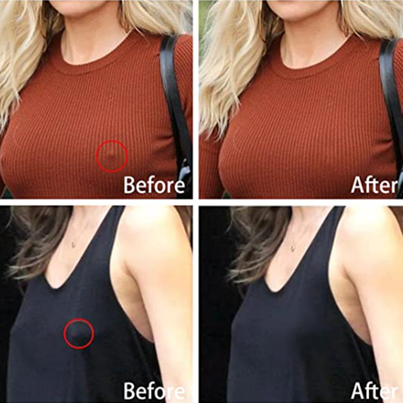 4 Pairs Women's Reusable Nippl - Silicone Bra Adhesive reseña y precio