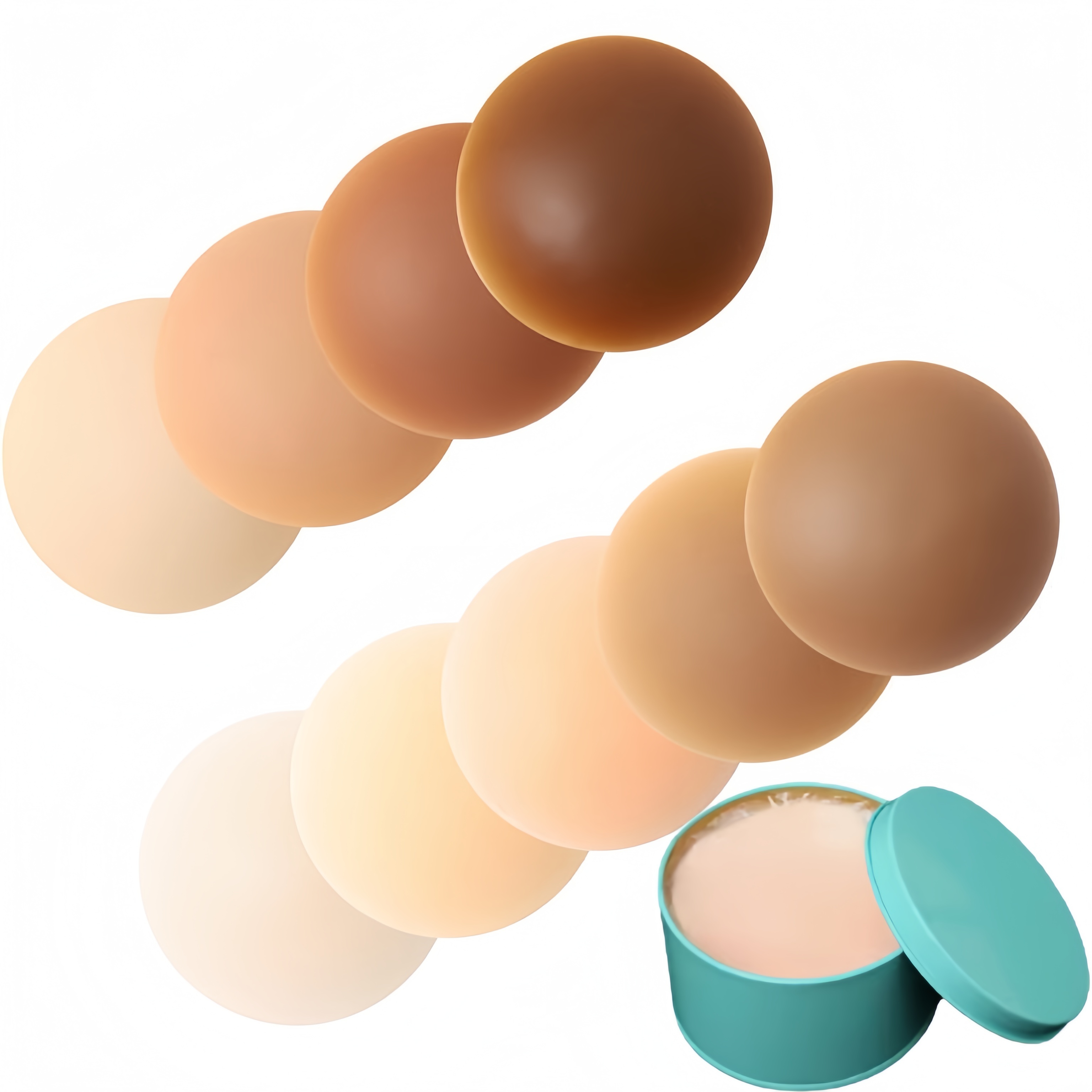 Reusable Silicone Adhesive Nip - Silicone Bra Adhesive reseña y precio