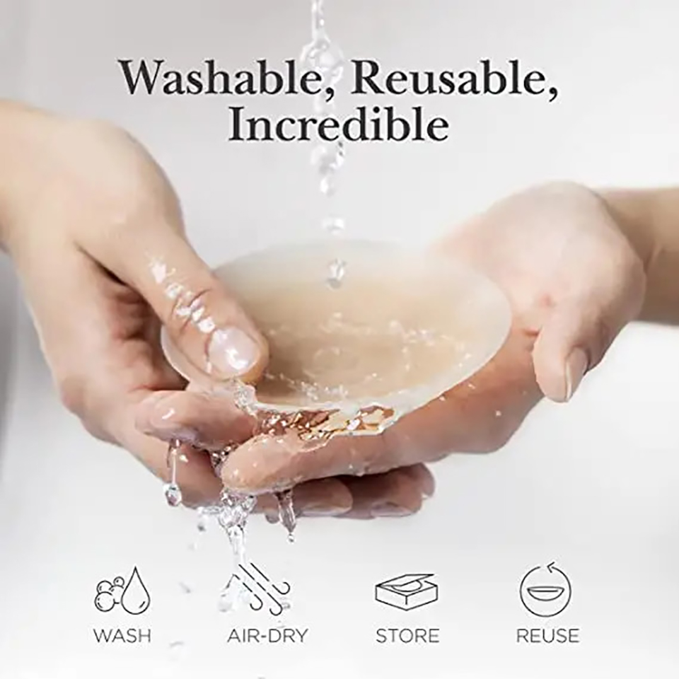 Reusable Silicone Adhesive Nip - Silicone Bra Adhesive reseña y precio