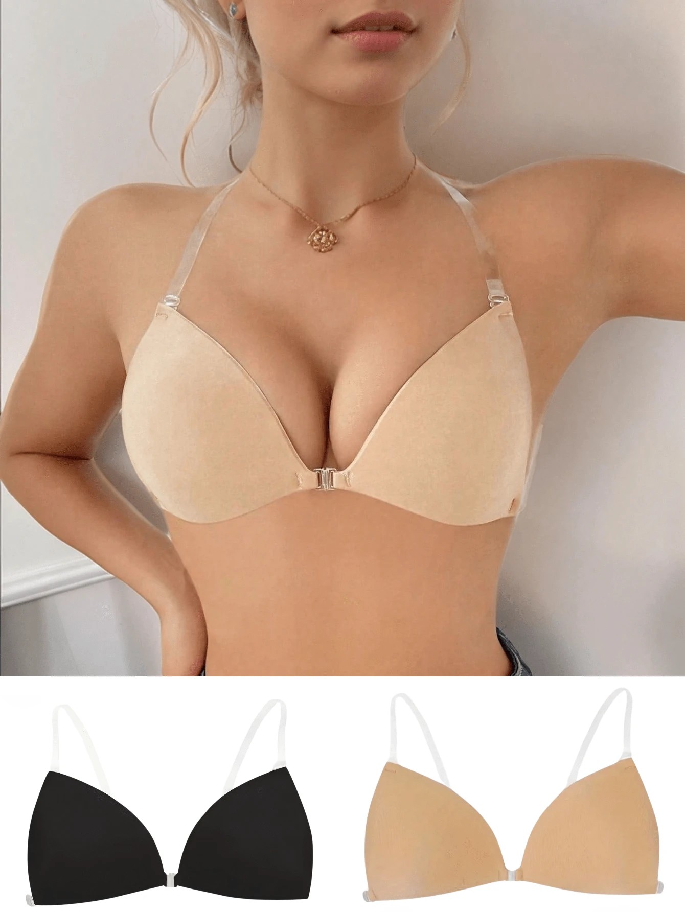 Sticky Bra for Women Backless  - Silicone Bra Adhesive reseña y precio