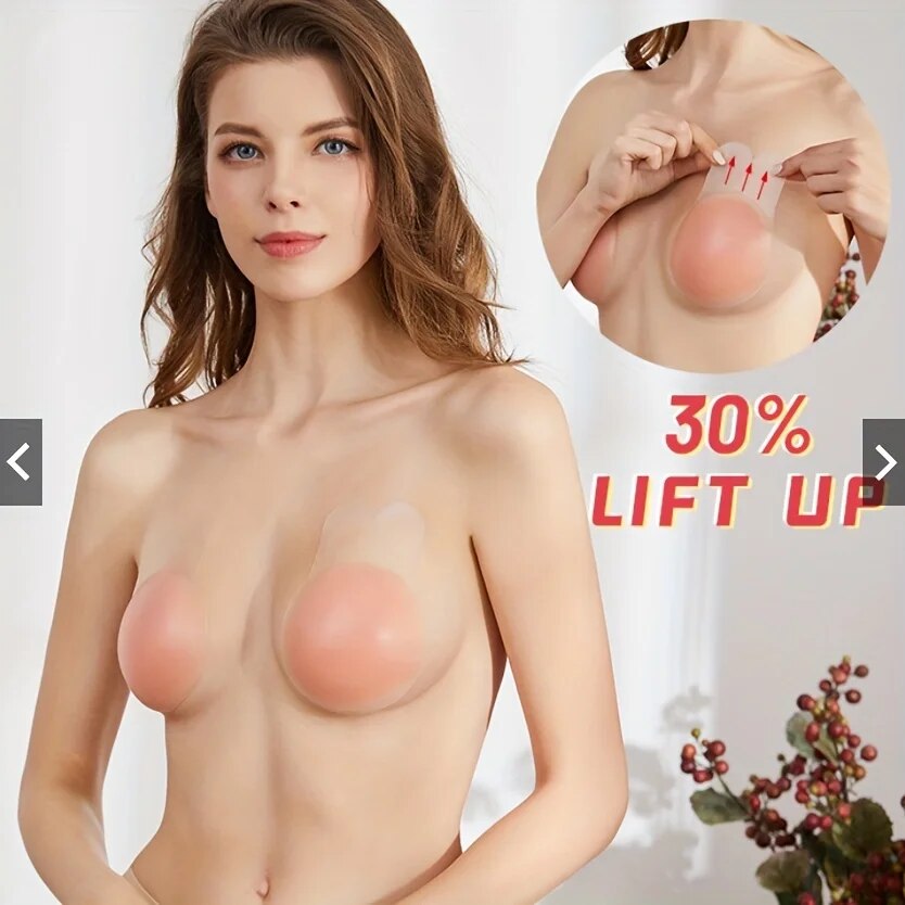 1Pairs Silicone Nipple Cover L - Silicone Bra Adhesive reseña y precio