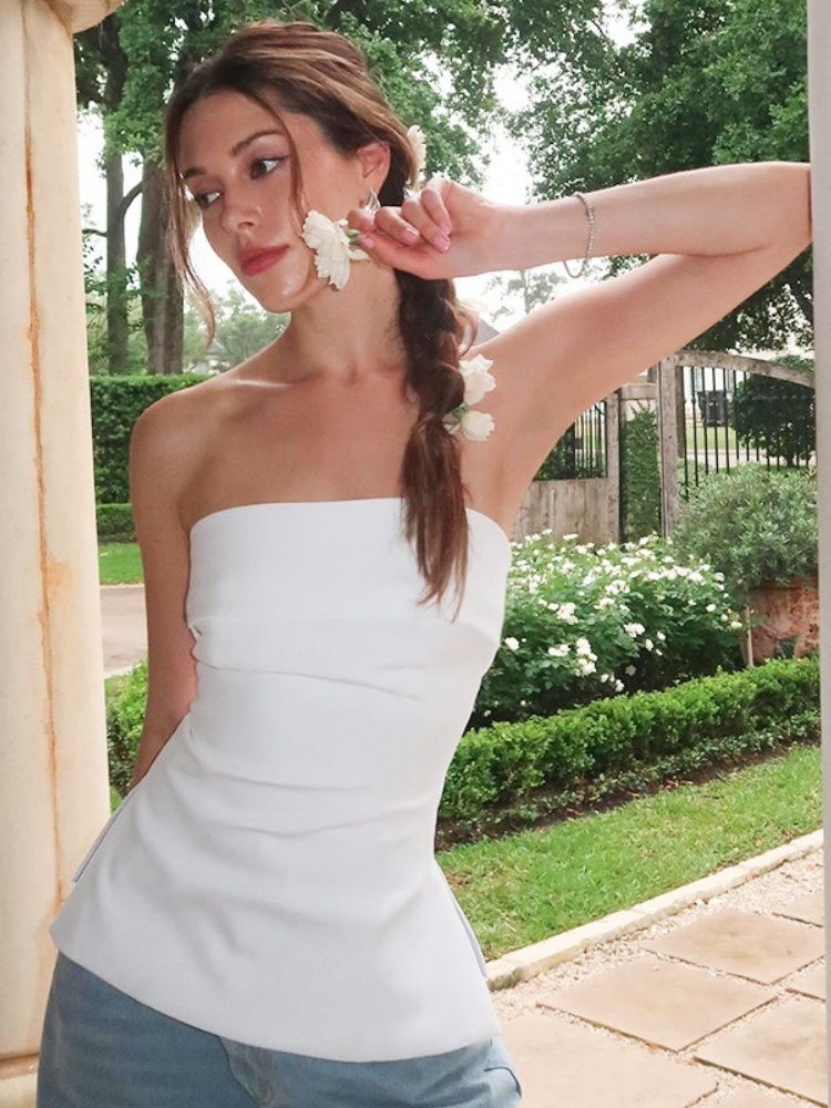 Women's Solid Slash Neck Backl - Strapless Bra Backless reseña y precio