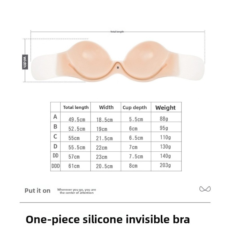 Strapless Silicone Adhesive Br - Silicone Bra Adhesive reseña y precio