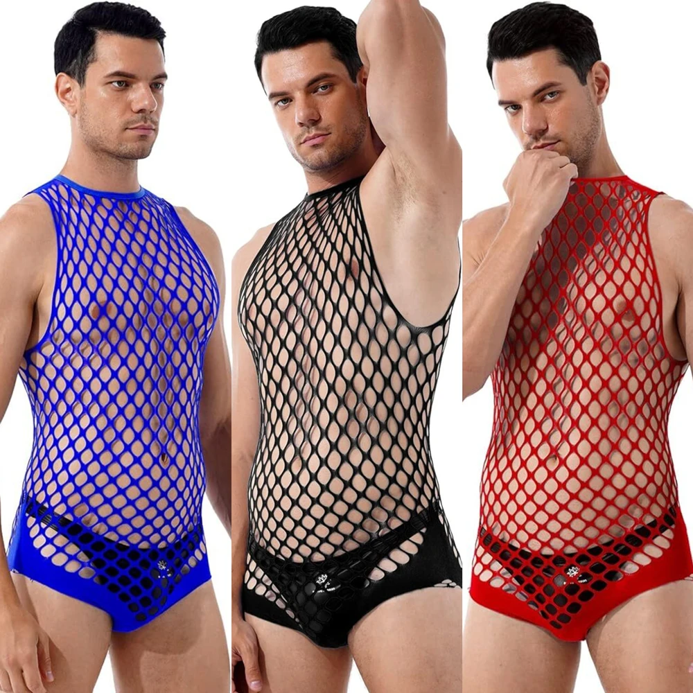 Gay Bodystocking Man Fetish Bo - Bodystocking Fishnet reseña y precio