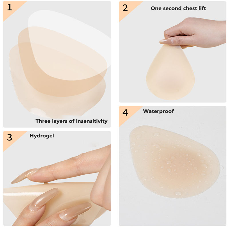 Waterdrop Invisible Bra Silico - Nipple Cover Pasties reseña y precio