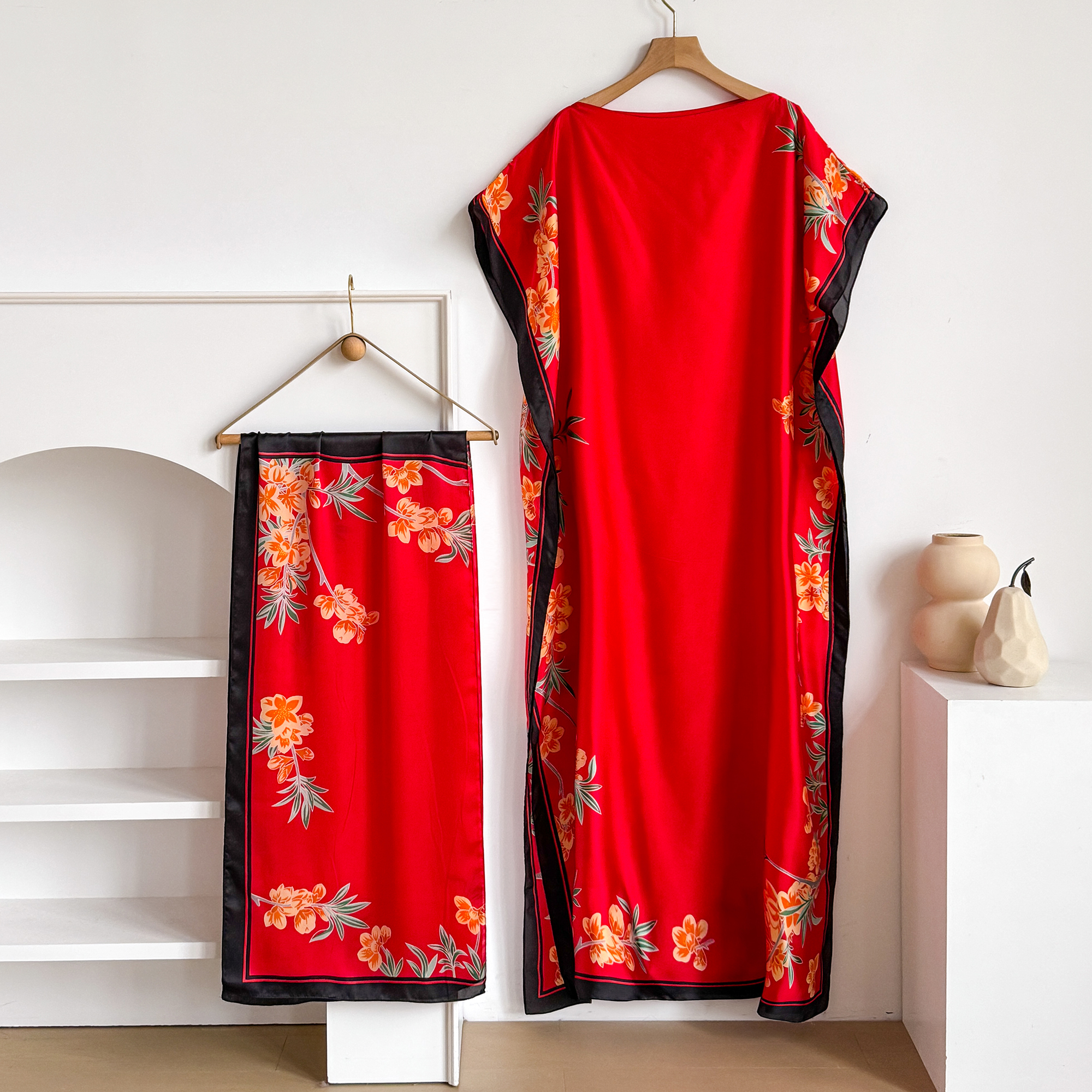 Summer Fashion Oversize Africa - Robe Silk Women reseña y precio