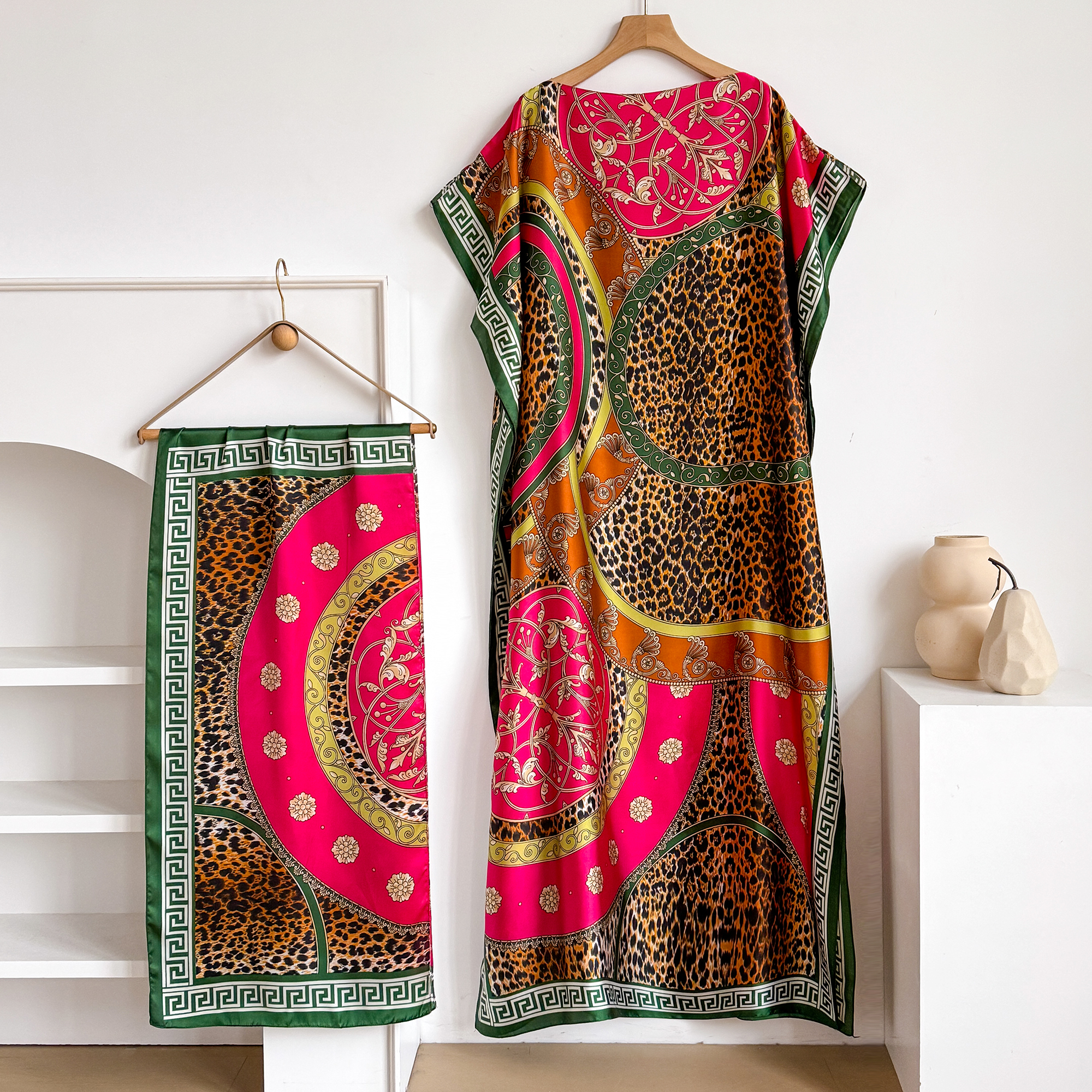 Summer Fashion Oversize Africa - Robe Silk Women reseña y precio
