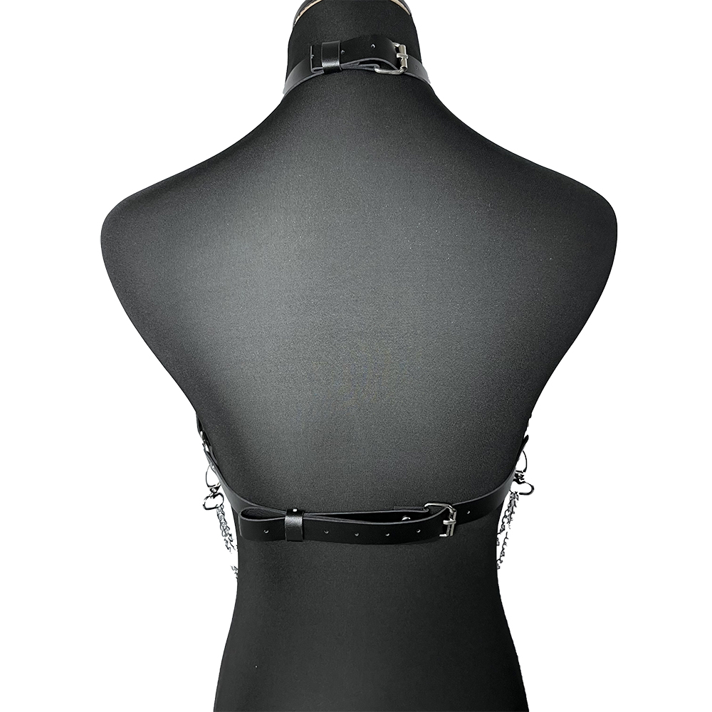 Chain with Leather Lingerie Wo - Garter Belt Set reseña y precio
