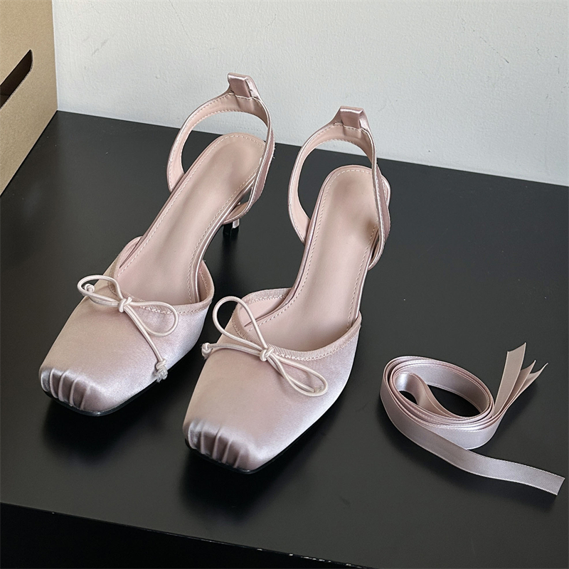 Eilyken Street Style Thin Heel - Slip Dress Satin reseña y precio