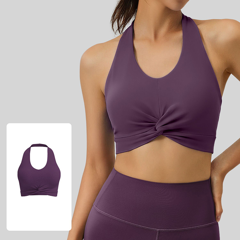 New Women Halter Neck Sports B - Push Up Bra Padded reseña y precio