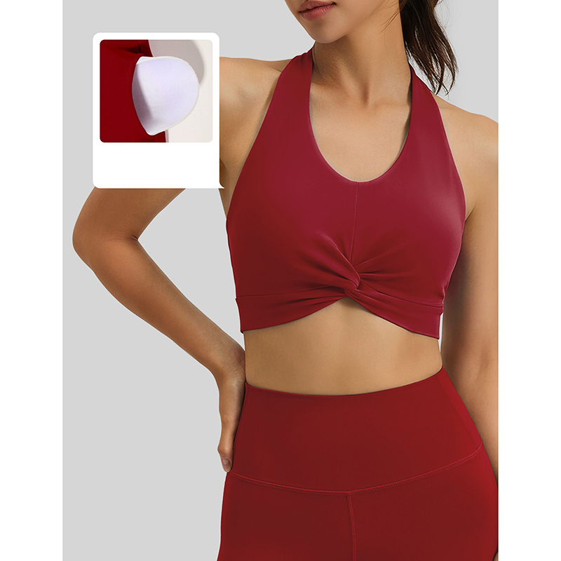 New Women Halter Neck Sports B - Push Up Bra Padded reseña y precio