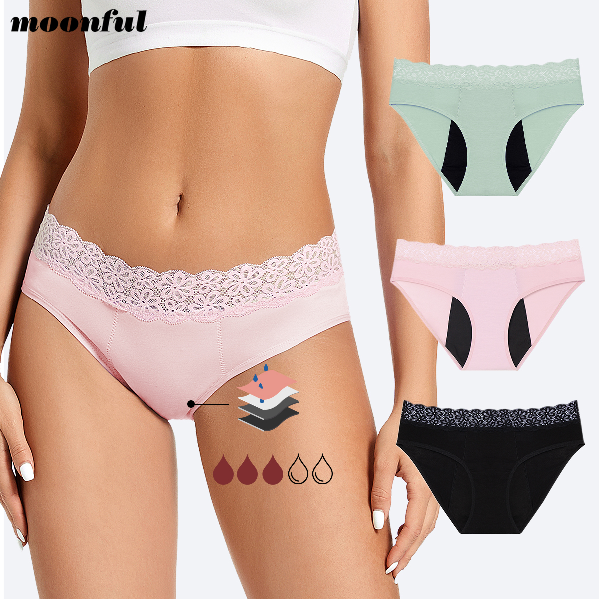 Menstrual Cycle Absorbent Unde - Period Panty Absorbent reseña y precio