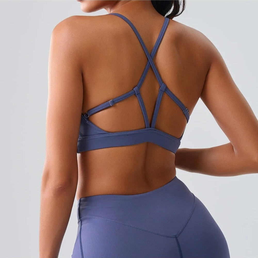 Women Impact Halter Sports Bra - Push Up Bra Padded reseña y precio