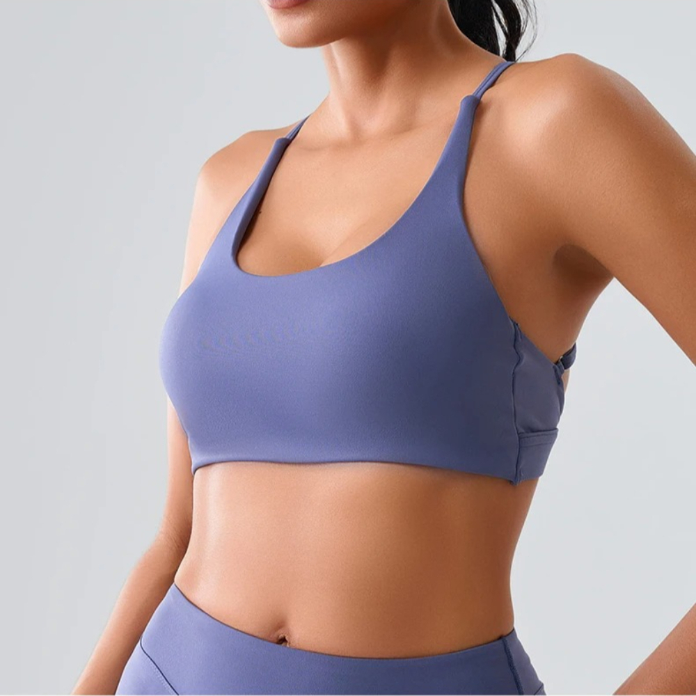 Women Impact Halter Sports Bra - Push Up Bra Padded reseña y precio