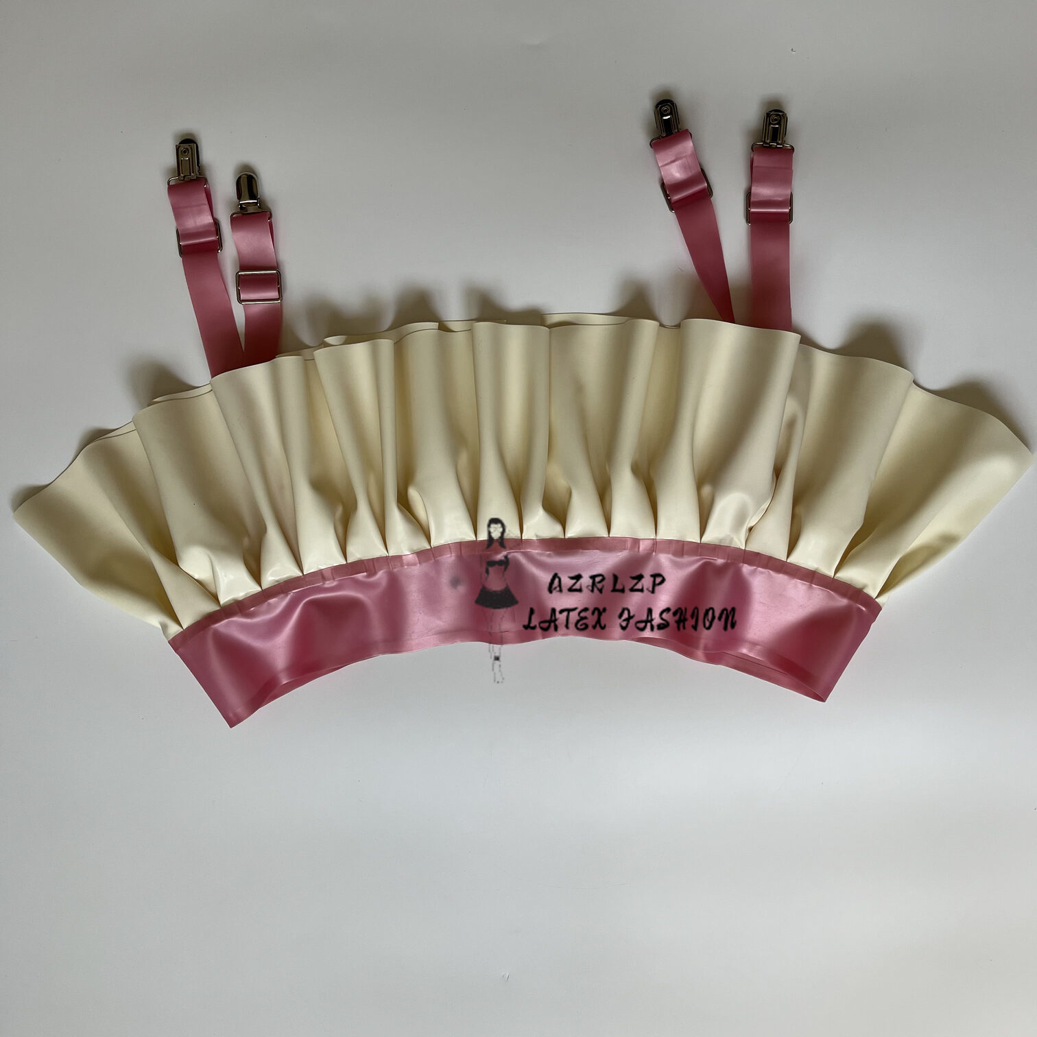 Metallic Powder and White Wome - Garter Belt Set reseña y precio