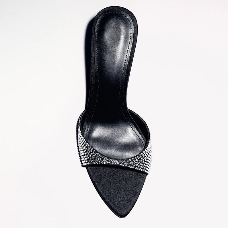 Rhinestone Designer Heels Slip - Slip Dress Satin reseña y precio