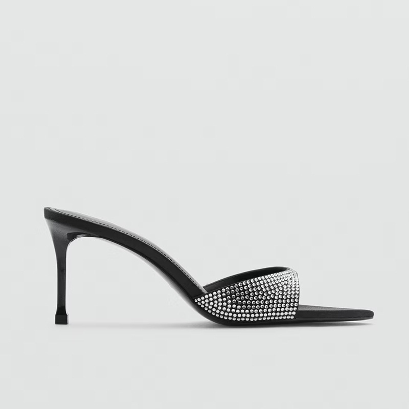 Rhinestone Designer Heels Slip - Slip Dress Satin reseña y precio