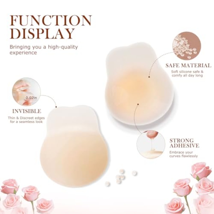 Zacca Sticky Bra for Women, Ad - Silicone Bra Adhesive reseña y precio
