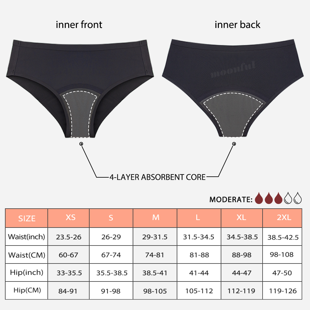 Seamless Menstruation Panties  - Seamless Underwear Women reseña y precio