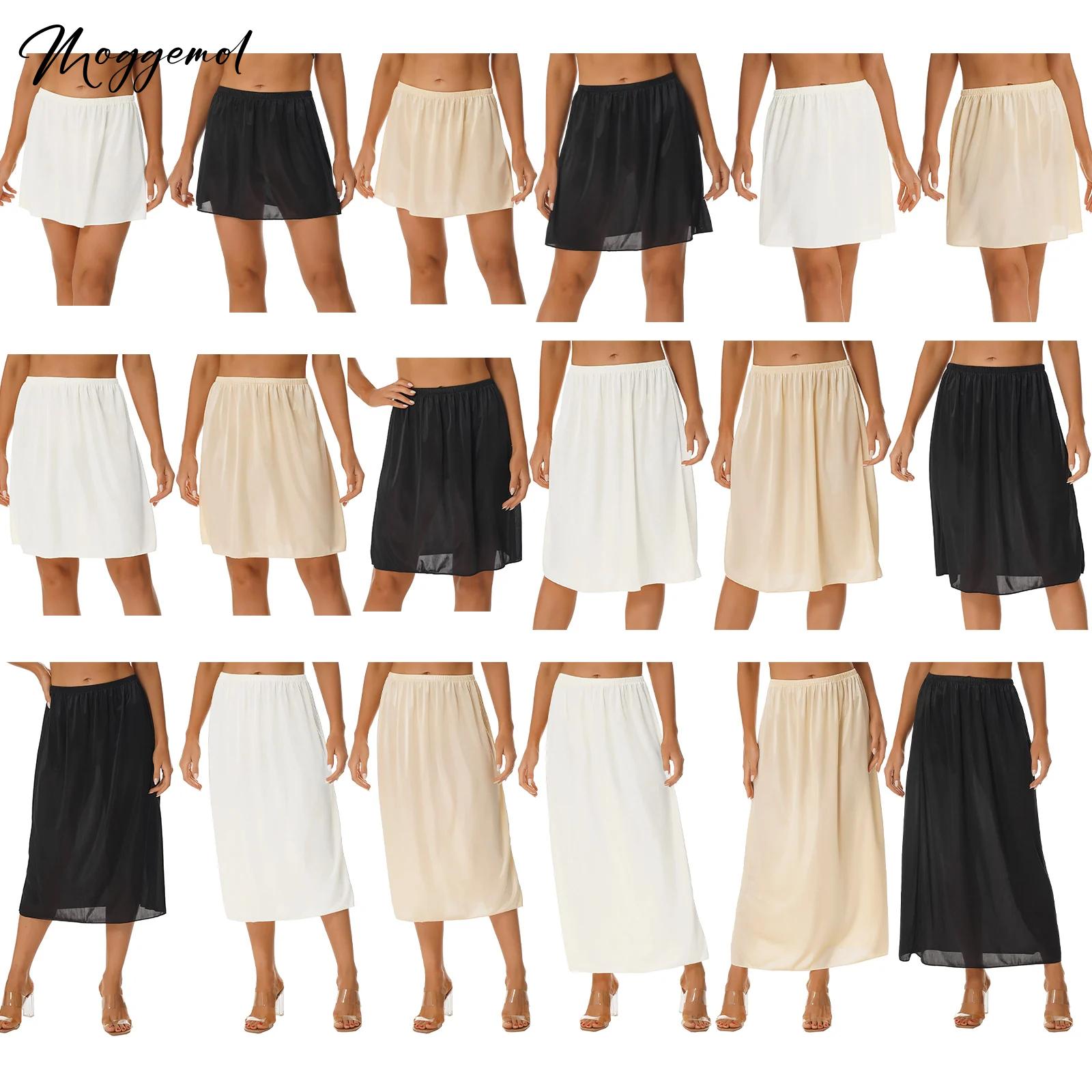 Womens Smooth Underskirt Elast - Slip Dress Satin reseña y precio