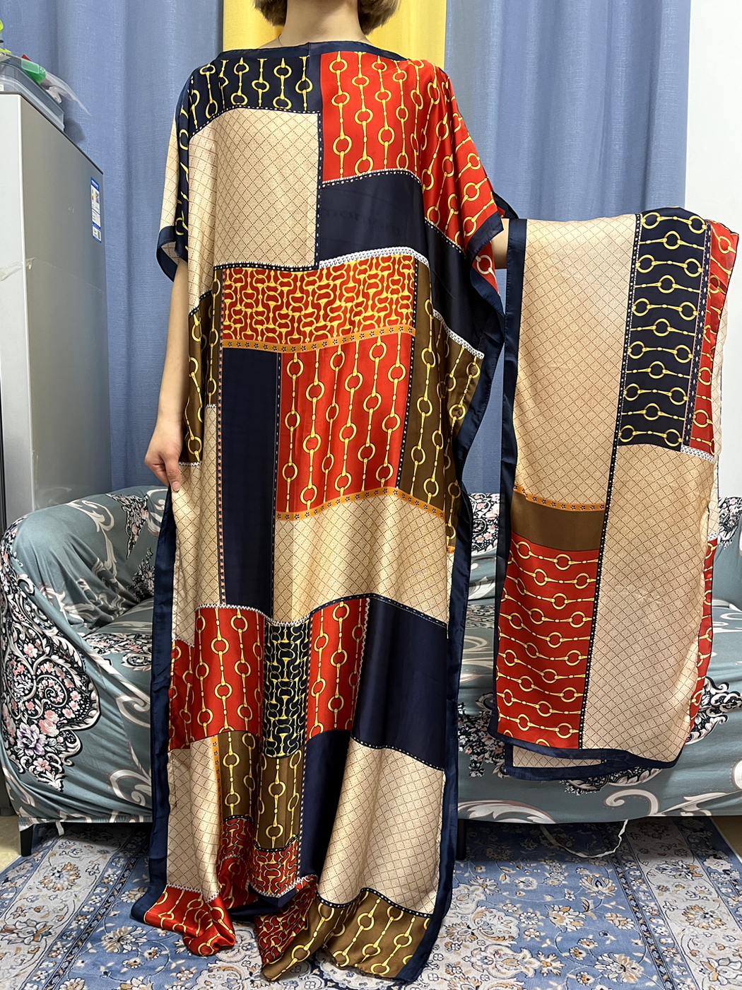 Abayas For Women Dubai Kaftan  - Robe Silk Women reseña y precio