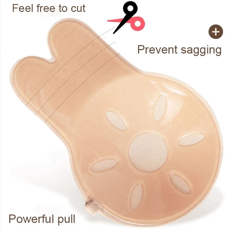 Silicone Push Up Adhesive Bra  - Silicone Bra Adhesive reseña y precio