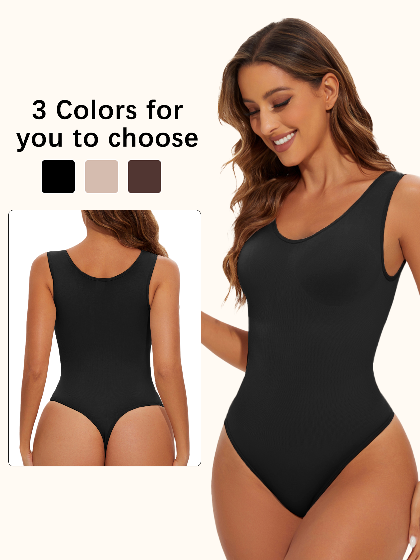 Shapewear Bodysuit Thong Fajas - Shapewear Bodysuit Firm reseña y precio