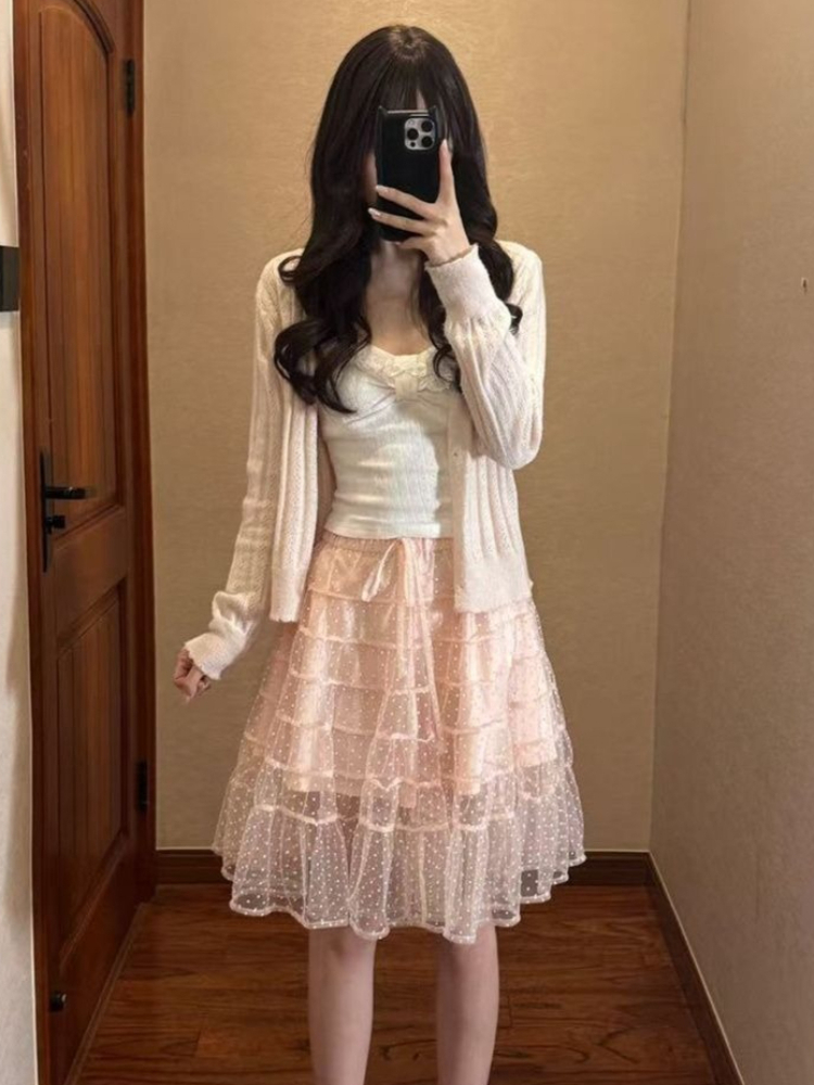 Korean Fashion Slim Fit White  - Cami Top Lace reseña y precio