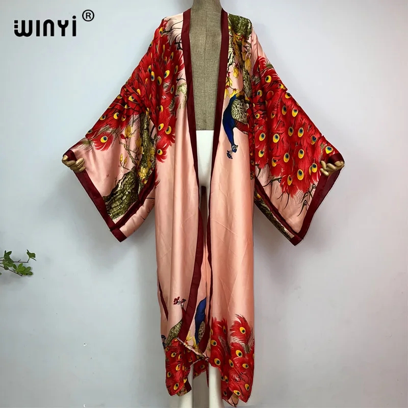 WINYI 2026 Summer Women Cardig - Robe Silk Women reseña y precio