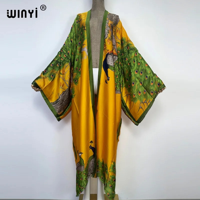 WINYI 2026 Summer Women Cardig - Robe Silk Women reseña y precio