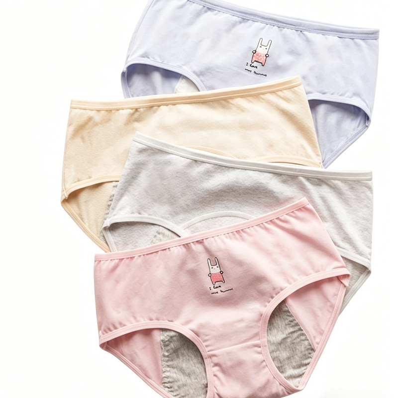 Cute Cartoon Period Underwear  - Period Panty Absorbent reseña y precio